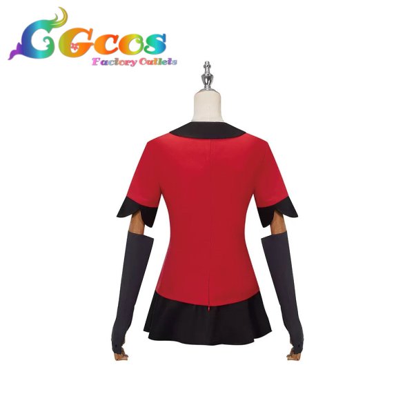 画像2: ハズビンホテル Hazbin Hotel バギー Vaggie 新バージョン コスプレ衣装 (2)