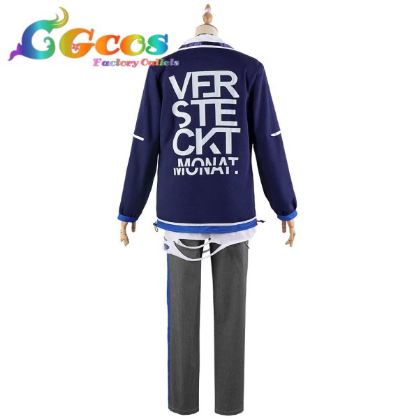 画像4: 50%OFF!　プロジェクトセカイ カラフルステージ!feat.初音ミク　カーム・ストリート　青柳冬弥　新デフォルト衣装　コスプレ衣装 (4)