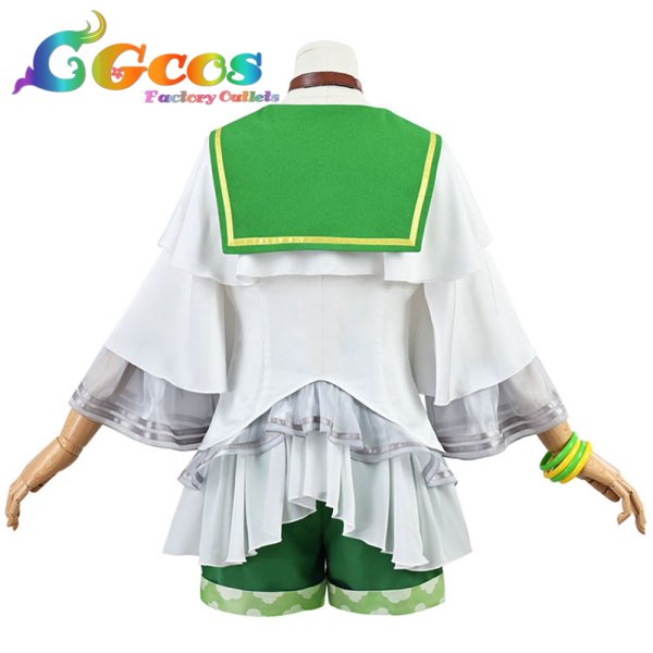 画像3: ウマ娘プリティーダービー セイウンスカイ 勝負服 コスプレ衣装 (3)