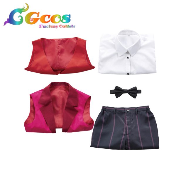 画像3: ハズビンホテル Hazbin Hotel エリザベス Elizabeth コスプレ衣装 (3)