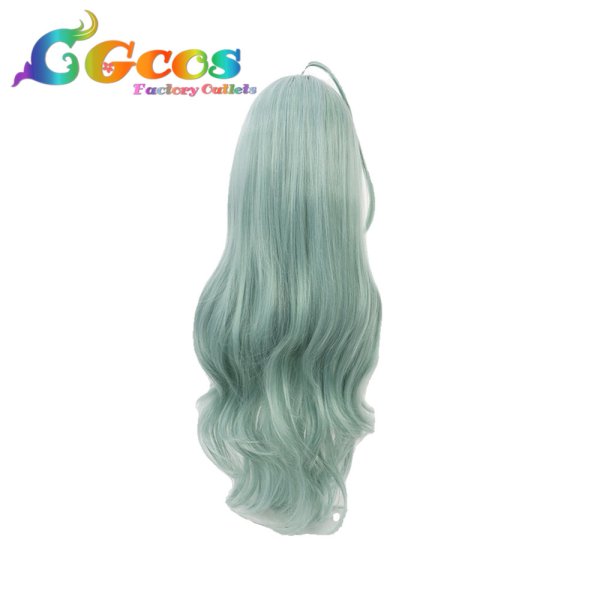 画像2: ブルーアーカイブ ウィッグ 梔子ユメ コスプレ衣装 (2)