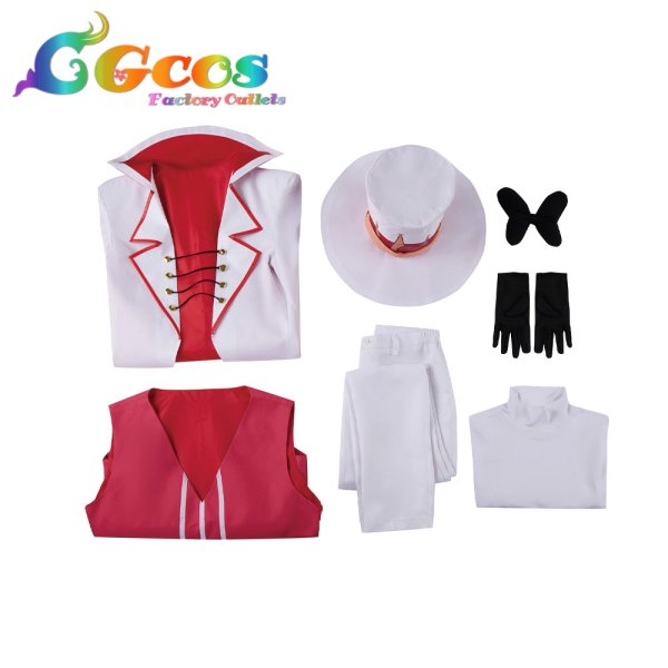 画像3: ハズビンホテル Hazbin Hotel ルシファー・モーニングスター Lucifer Morningstar コスプレ衣装 (3)