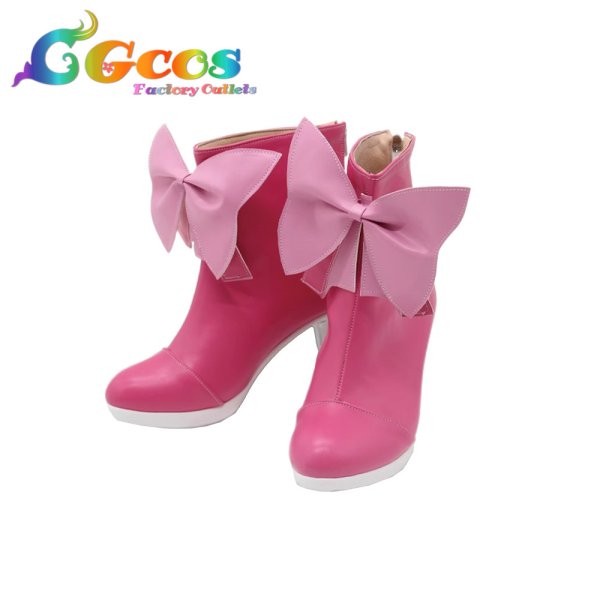 画像2: 魔法少女にあこがれて　コスプレ靴　花菱はるか　コスプレブーツ　コスプレ衣装 (2)