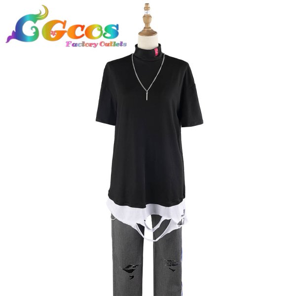 画像5: 50%OFF!　プロジェクトセカイ カラフルステージ!feat.初音ミク　カーム・ストリート　青柳冬弥　新デフォルト衣装　コスプレ衣装 (5)