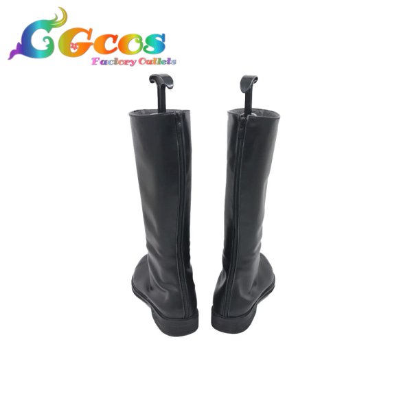 画像3: ハズビンホテル　Hazbin Hotel　コスプレ靴　ルシファー　Lucifer Morningstar　コスプレブーツ　コスプレ衣装 (3)