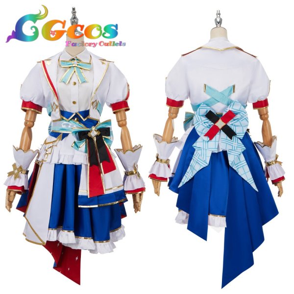 画像2: バーチャルYouTuber VTuber ブライト衣装 沙花叉クロヱ コスプレ衣装 (2)