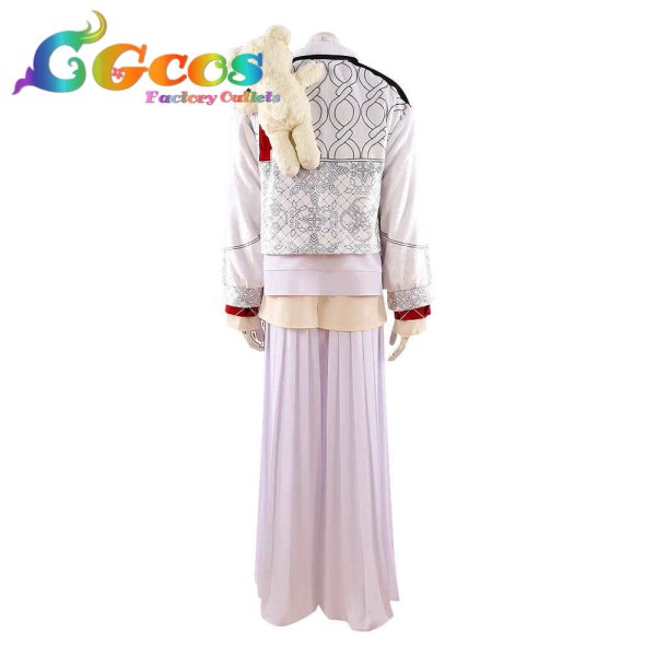 画像3: あんさんぶるスターズ!! 巴日和 月永レオ 乙狩アドニス 青葉つむぎ スカウト!ホワイトベア コスプレ衣装 (3)