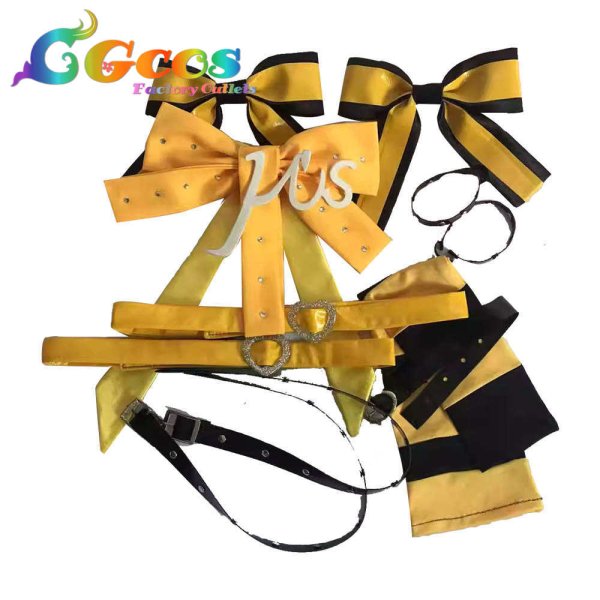 画像4: ラブライブ! School idol project スクフェスAC オリジナル衣装 第3弾 パンキッシュ・ロック・ガール 星空凛 コスプレ衣装 (4)