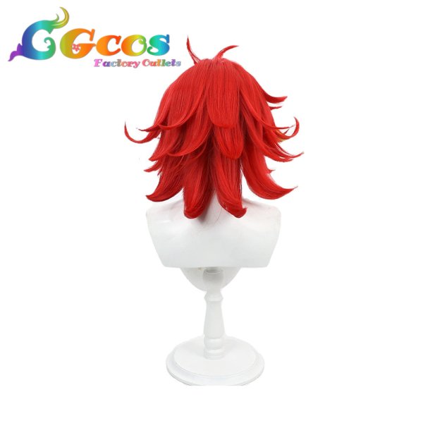 画像2: ハズビン・ホテル（Hazbin Hotel）　ウィッグ　ニフティ　コスプレ衣装 (2)