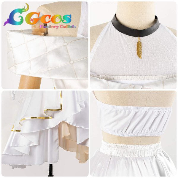 画像5: 「一部在庫あり」バーチャルYouTuber　Vtuber　6th Anniversary　6周年記念　葉加瀬冬雪 笹木咲 天宮こころ 壱百満天原サロメ　コスプレ衣装 (5)