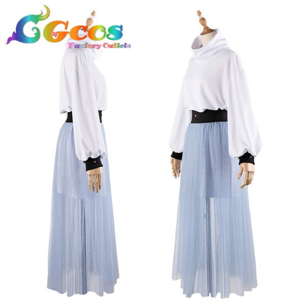 画像2: 「一部在庫あり」BanG Dream! It's MyGO!!!!! Single衣装 長崎 そよ コスプレ衣装 (2)