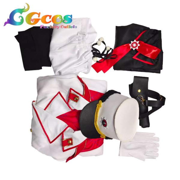 画像3: ブルーアーカイブ 連河チェリノ コスプレ衣装 (3)