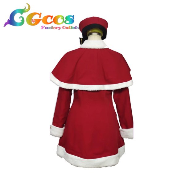 画像2: ブルーアーカイブ 鷲見セリナ(クリスマス) コスプレ衣装 (2)
