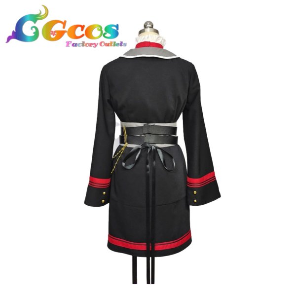 画像2: ブルーアーカイブ 鰐渕アカリ コスプレ衣装 (2)