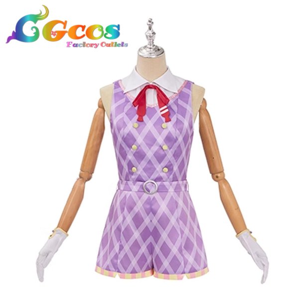 画像2: ラブライブ!スーパースター!! Liella! スクフェス2 平安名すみれ コスプレ衣装 (2)