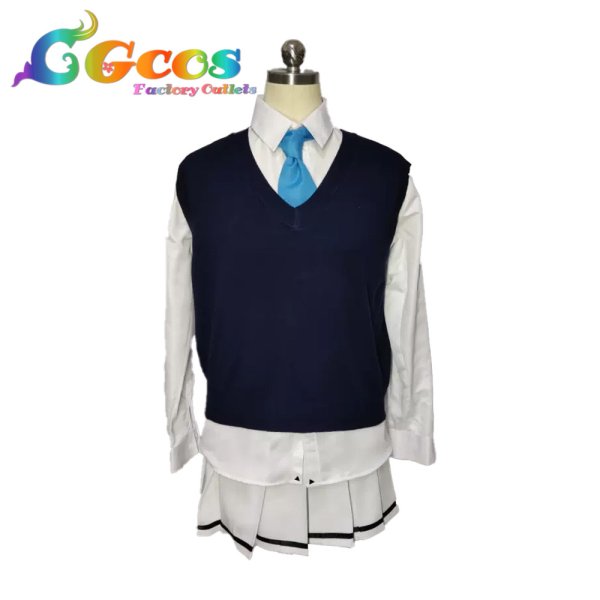 画像2: ブルーアーカイブ 小塗マキ コスプレ衣装 (2)