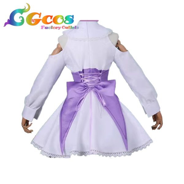 画像2: Re:ゼロから始める異世界生活　エミリア　Memory Snow　コスプレ衣装 (2)