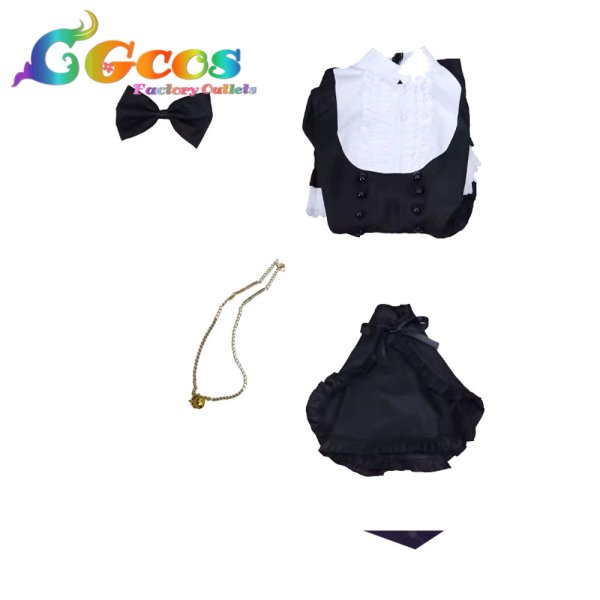 画像3: 魔法少女まどか☆マギカ 暁美ほむら  新編 叛逆の物語 黒いワンピース コスプレ衣装 (3)