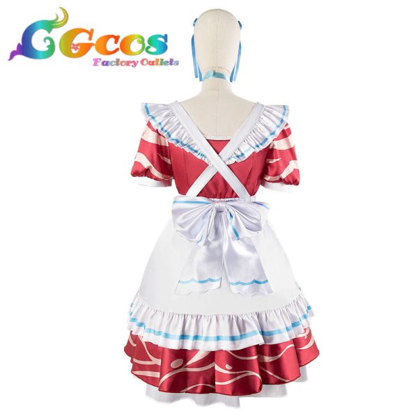 画像3: 一部在庫　バーチャルYouTuber　VTuber　赤見かるび　コスプレ衣装 (3)