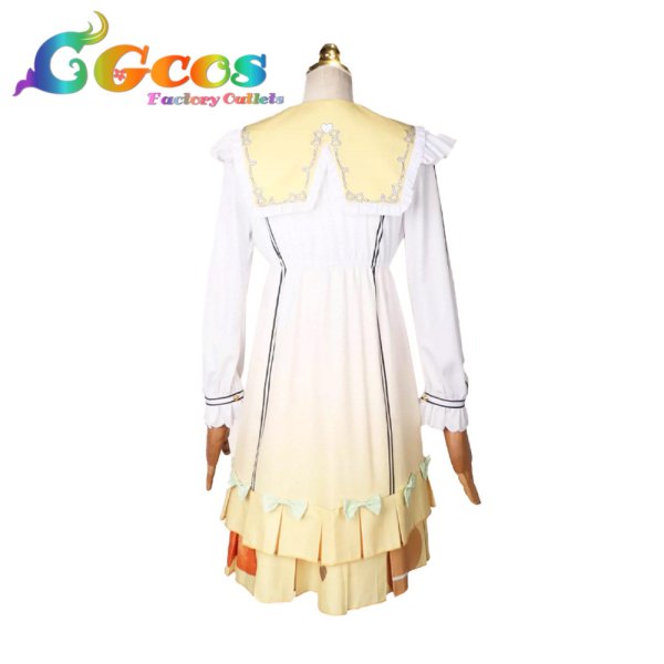 画像2: プロジェクトセカイ カラフルステージ!feat.初音ミク　桃井愛莉　feat.マイメロディ　たっぷりリボンといちごのワンピ　アナザー2　コスプレ衣装 (2)