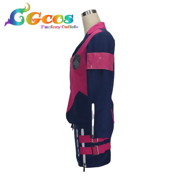 画像4: 特捜戦隊デカレンジャー 胡堂小梅 デカピンク コスプレ衣装 (4)