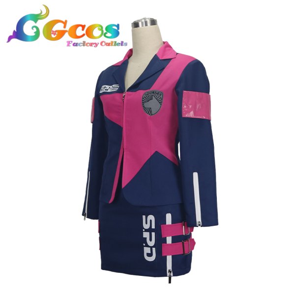 画像3: 特捜戦隊デカレンジャー 胡堂小梅 デカピンク コスプレ衣装 (3)