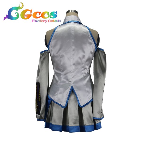 画像2: VOCALOID 雪ミク コスプレ衣装 (2)