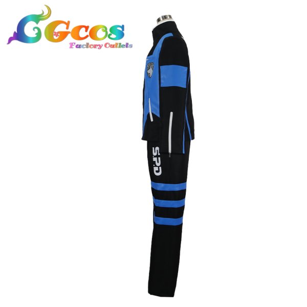 画像4: 特捜戦隊デカレンジャー 戸増宝児 制服 コスプレ衣装 (4)