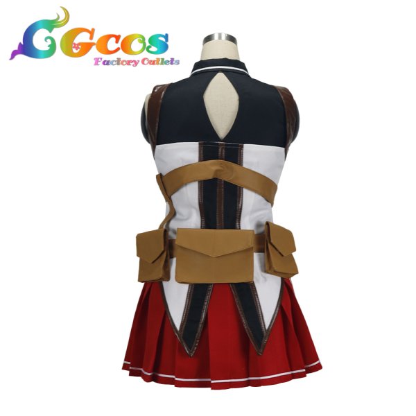 画像2: 英雄伝説 閃の軌跡II アリサ?ラインフォルト コスプレ衣装 (2)