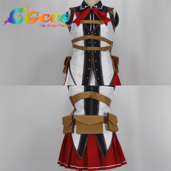 画像6: 英雄伝説 閃の軌跡II アリサ?ラインフォルト コスプレ衣装 (6)