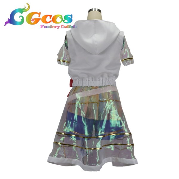 画像2: プロジェクトセカイ カラフルステージ!feat.初音ミク 星乃一歌 晴れを待つ雨傘 コスプレ衣装 (2)