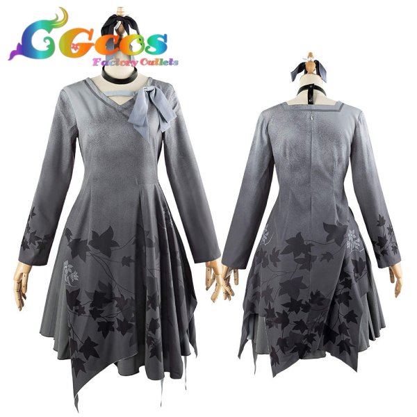 画像11: 「一部在庫あり」プロジェクトセカイ カラフルステージ！ feat. 初音ミク　朝比奈まふゆ　3rd Anniversary　25時、ナイトコードで。　コスプレ衣装 (11)