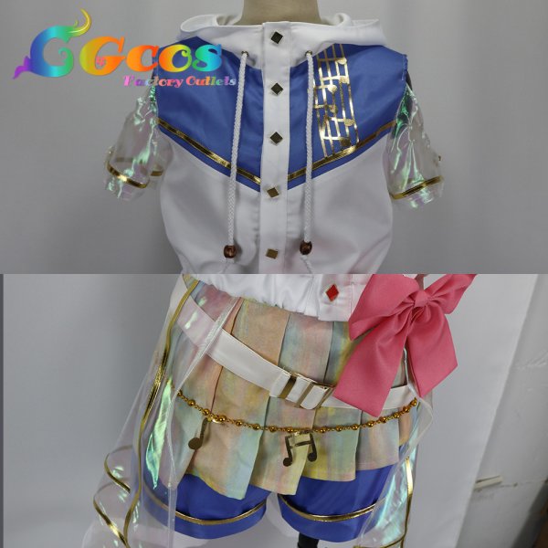 画像6: プロジェクトセカイ カラフルステージ!feat.初音ミク 星乃一歌 晴れを待つ雨傘 コスプレ衣装 (6)