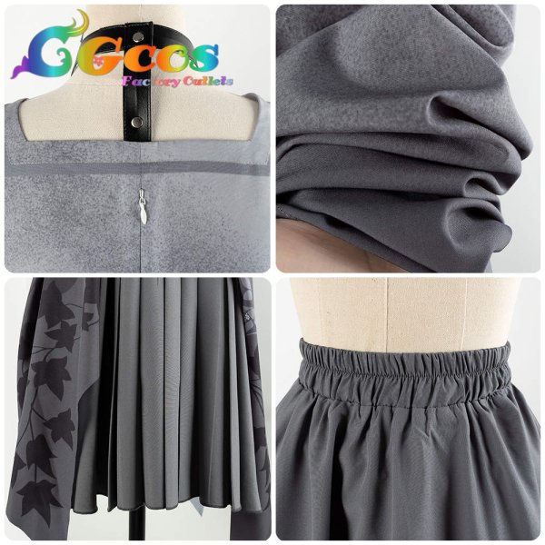 画像12: 「一部在庫あり」プロジェクトセカイ カラフルステージ！ feat. 初音ミク　朝比奈まふゆ　3rd Anniversary　25時、ナイトコードで。　コスプレ衣装 (12)