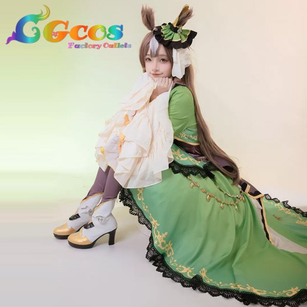 画像4: ウマ娘プリティーダービー サトノダイヤモンド 勝負服 コスプレ衣装 (4)