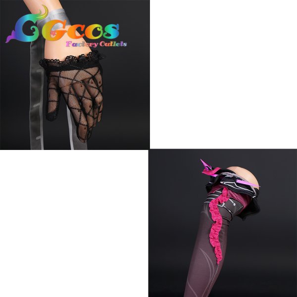 画像4: 崩壊3rd セルマ 享楽の狂宴・誘影 コスプレ衣装 (4)