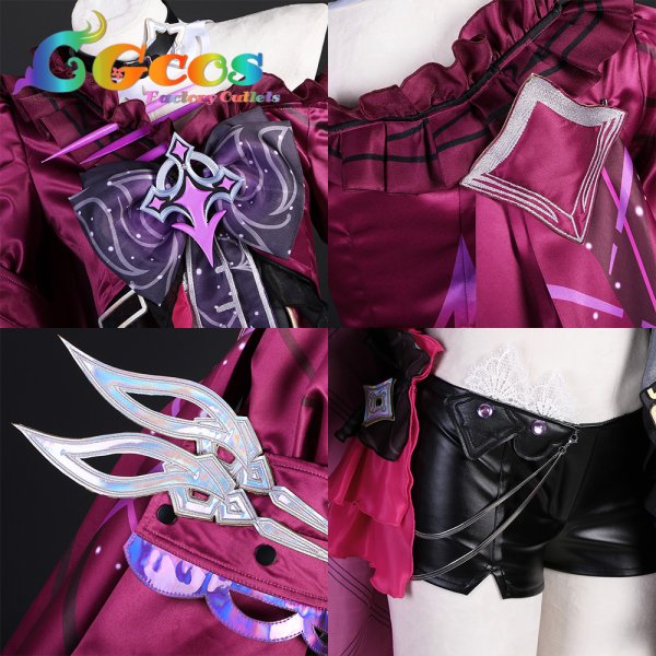 画像3: 崩壊3rd セルマ 享楽の狂宴・誘影 コスプレ衣装 (3)