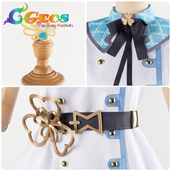 画像6: 「一部在庫あり」プロジェクトセカイ カラフルステージ!feat.初音ミク　トゥモロー・アイドル！　桐谷遥　コスプレ衣装 (6)