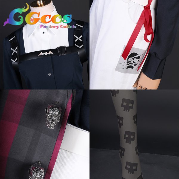 画像4: バーチャルYouTuber VTuber 葛葉(くずは) 6周年新衣装 コスプレ衣装 (4)