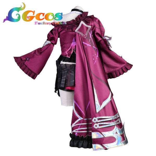 画像2: 崩壊3rd セルマ 享楽の狂宴・誘影 コスプレ衣装 (2)