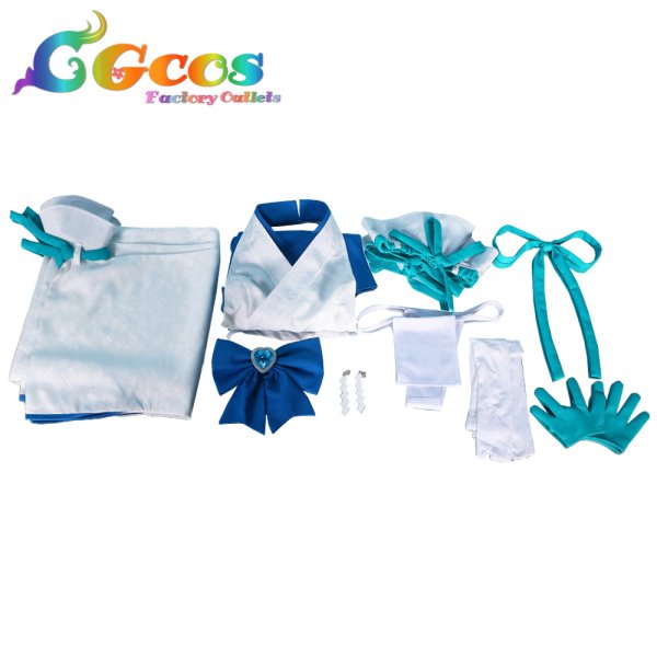 画像5: 魔法少女にあこがれて 水神小夜 マジアアズール 真化(ラ・ヴェリタ) コスプレ衣装 (5)