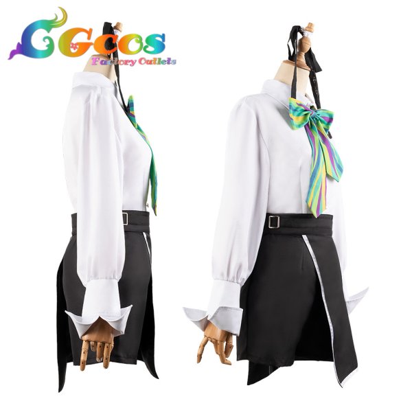 画像6: プロジェクトセカイ カラフルステージ! feat. 初音ミク イベント『Drawing Blooming』 暁山瑞希 コスプレ衣装 (6)