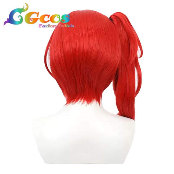 画像2: IdentityV　第五人格　ウィッグ　祭司　フィオナ・ジルマン　スカーレット　コスプレ衣装 (2)