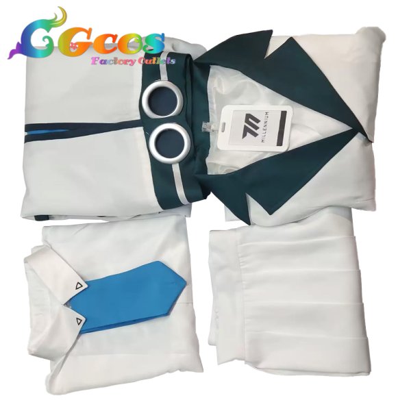 画像7: ブルーアーカイブ 生塩ノア コスプレ衣装 (7)