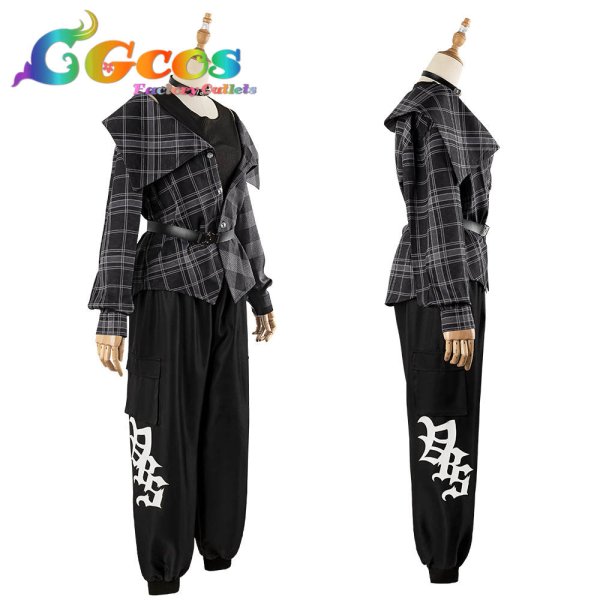 画像12: 「一部在庫あり」プロジェクトセカイ カラフルステージ！ feat. 初音ミク　Vivid BAD SQUAD　青柳冬弥　プロセカコラボ衣装　コスプレ衣装 (12)