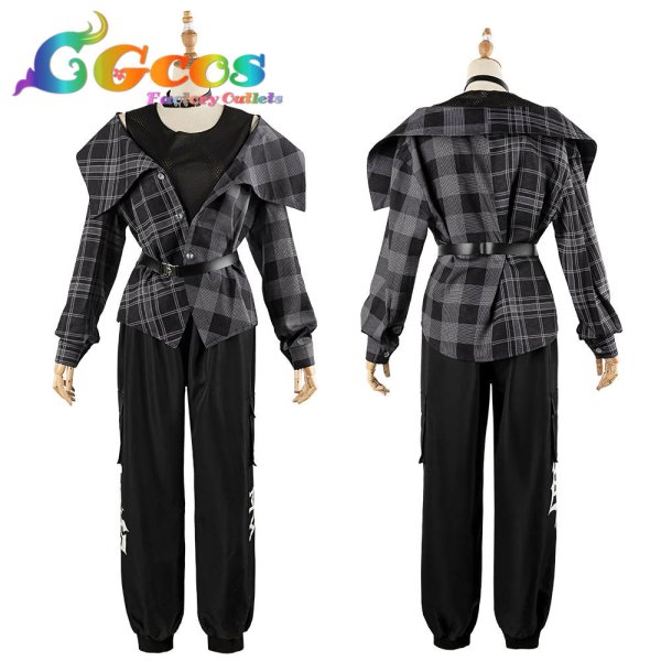 画像10: 「一部在庫あり」プロジェクトセカイ カラフルステージ！ feat. 初音ミク　Vivid BAD SQUAD　青柳冬弥　プロセカコラボ衣装　コスプレ衣装 (10)