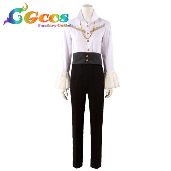 画像3: あんさんぶるスターズ!! 戴く冠◆決意のギャンビット 朱桜司 月永レオ 鳴上嵐 瀬名泉 朔間凛月 コスプレ衣装 (3)