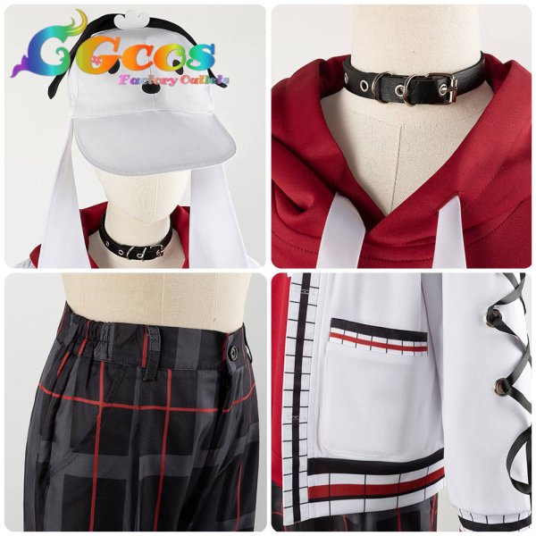 画像6: 「一部在庫あり」プロジェクトセカイ カラフルステージ!feat.初音ミク　お散歩カーディガンスタイル　青柳冬弥　feat.ポチャッコ　コスプレ衣装 (6)