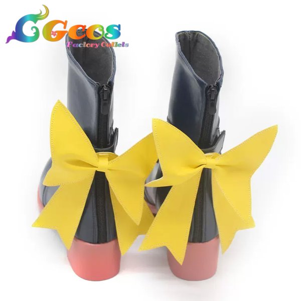 画像3: バーチャルYouTuber　Vtuber　コスプレ靴　ブライト衣装　夏色まつり　コスプレブーツ　コスプレ衣装 (3)