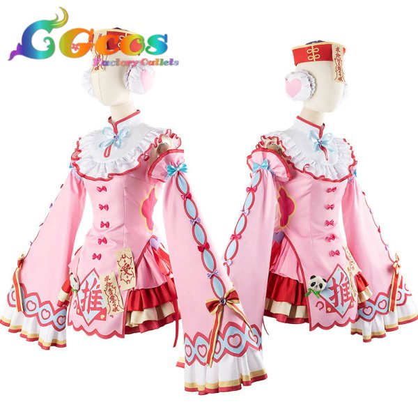 画像6: 「一部在庫あり」ウマ娘プリティーダービー　愛麗キョンシー　アグネスデジタル　コスプレ衣装 (6)